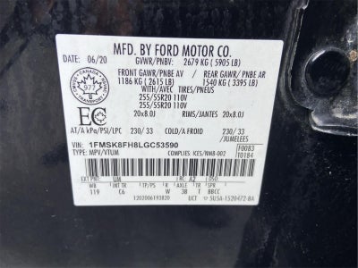2020 Ford Explorer Limited