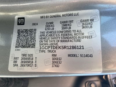 2024 Chevrolet Colorado 4WD Z71