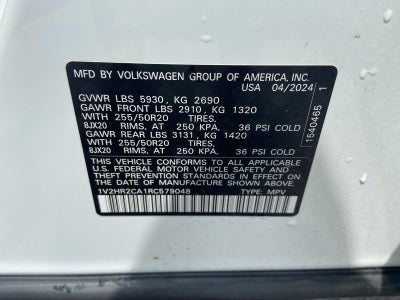 2024 Volkswagen Atlas 2.0T SE w/Technology