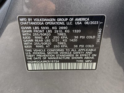 2024 Volkswagen Atlas 2.0T SE w/Technology