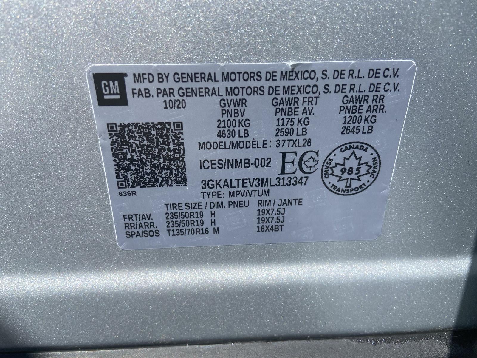 2021 GMC Terrain SLE