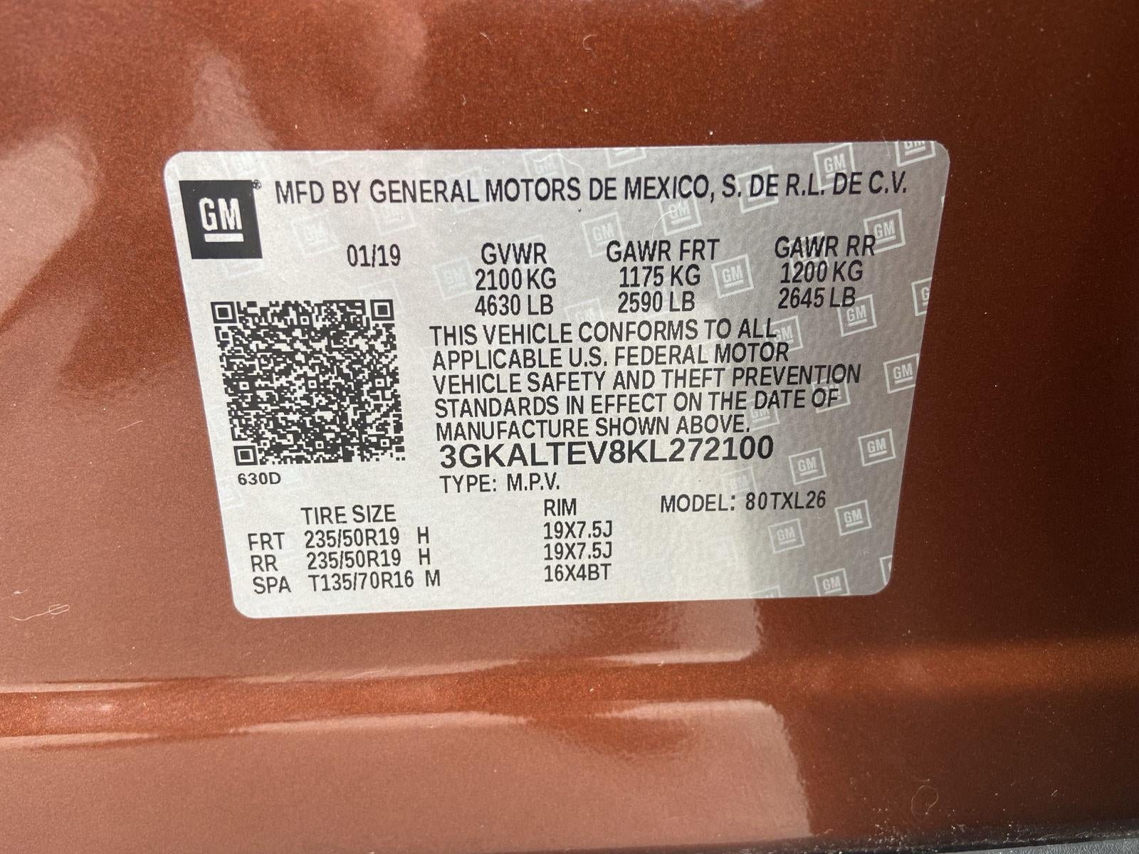 2019 GMC Terrain SLE