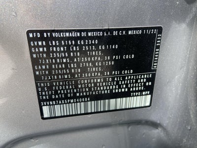 2023 Volkswagen Tiguan SE