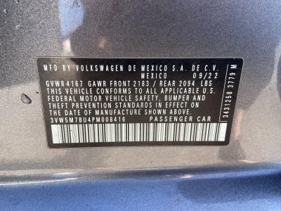2023 Volkswagen Jetta S