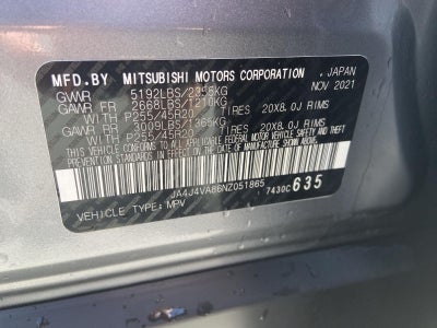 2022 Mitsubishi Outlander SEL