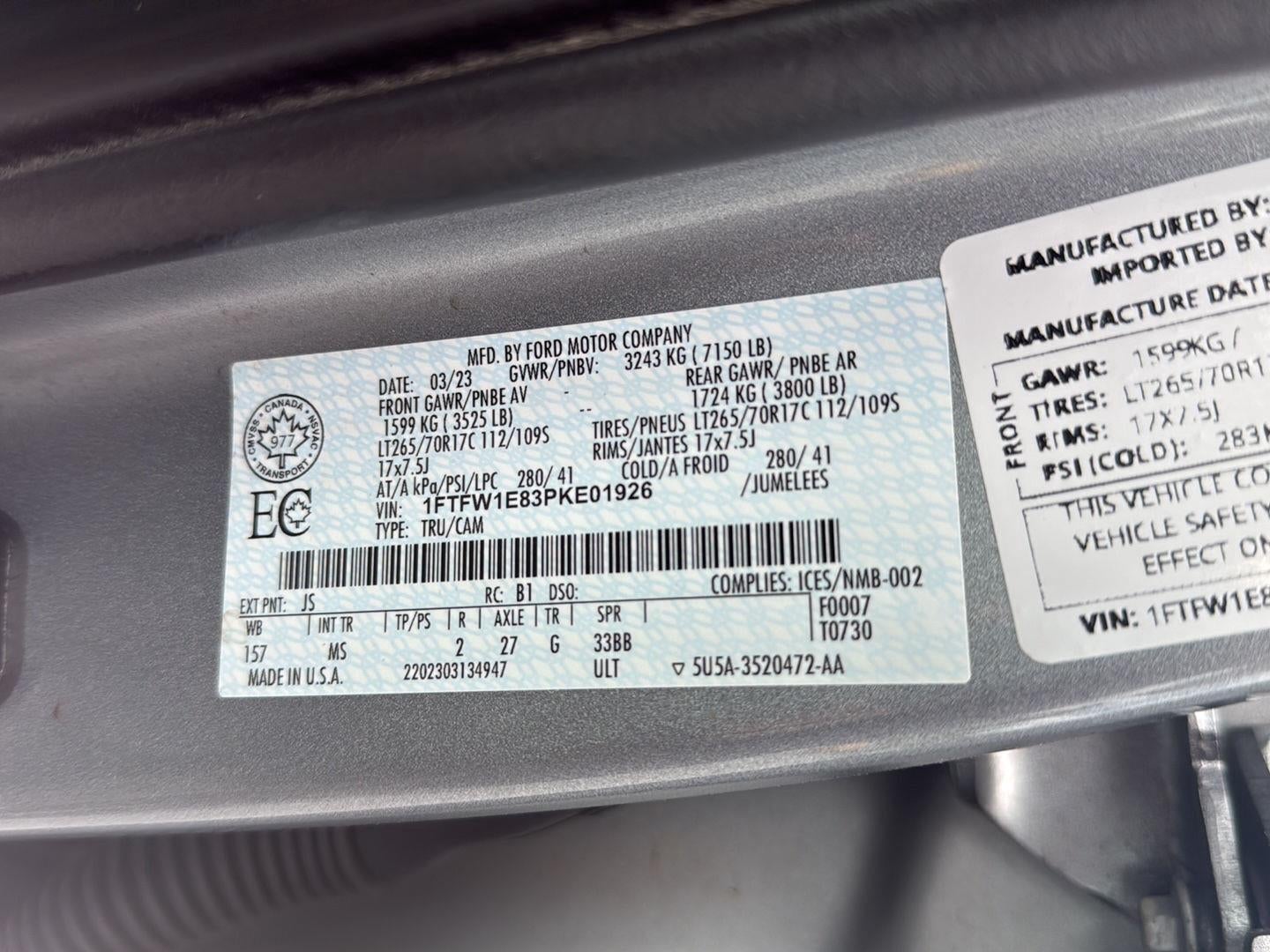 2023 Ford F-150 XLT