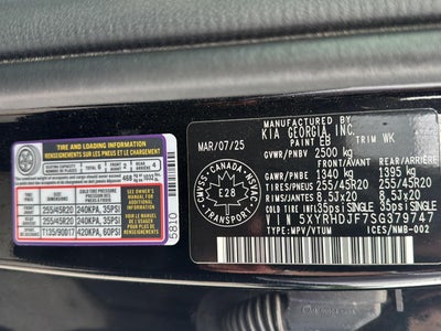 2025 Kia Sorento X-Line EX