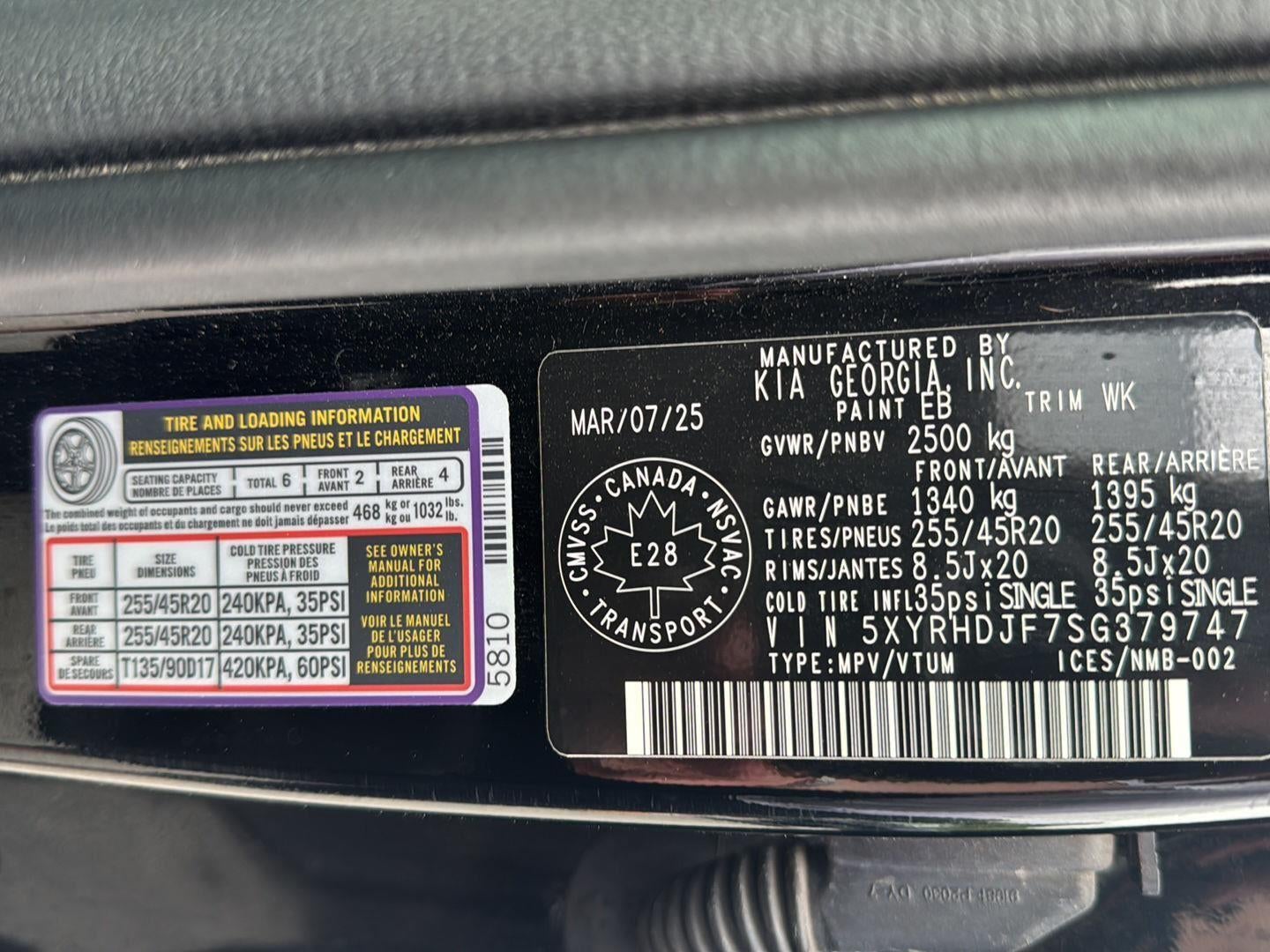 2025 Kia Sorento X-Line EX