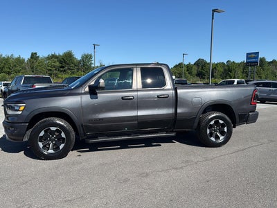 2019 RAM 1500 Rebel Quad Cab 4x4 6'4" Box