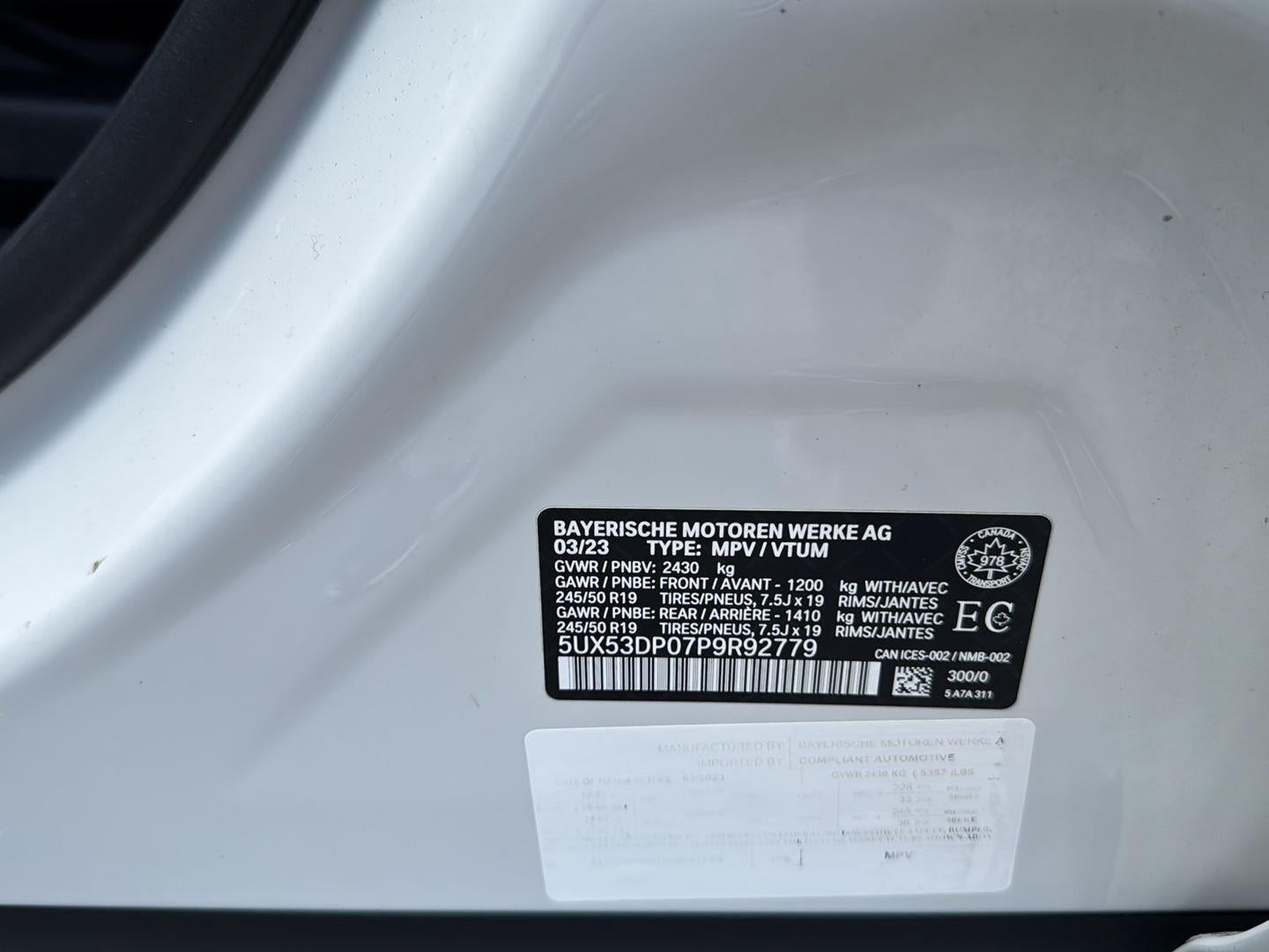 2023 BMW X3 xDrive30i