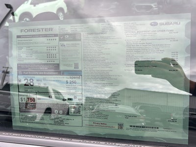 2026 Subaru FORESTER Sport