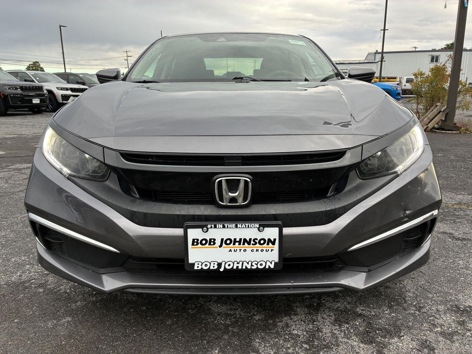 Used 2020 Honda Civic LX with VIN 2HGFC2F67LH601836 for sale in Watertown, NY