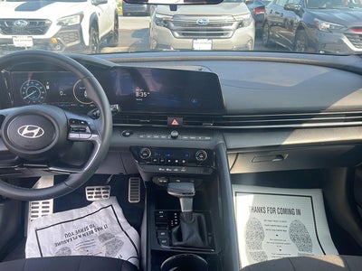 2025 Hyundai Elantra Hybrid SEL Sport