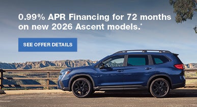Ascent | Bob Johnson Subaru Watertown in Watertown NY